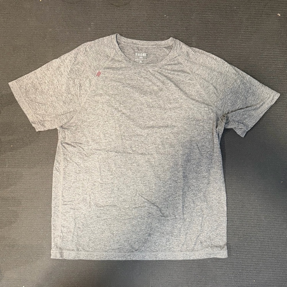 Rhone Men's Heather Gray Short Sleeve Tee